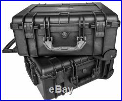 10 Pistol & PDWithRevolver/SBR/Handgun Case Bag Box for Airline/TSA Car LOCKABLE