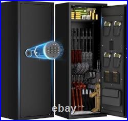 12-15 Gun Safe for Rifles and Pistols, Quick Release Fireproof Gun Safe NEW