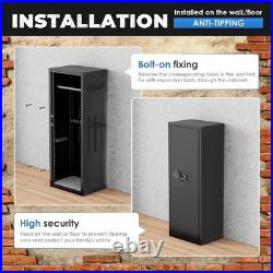 12-15 Gun Safe for Rifles and Pistols, Quick Release Fireproof Gun Safe NEW