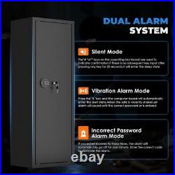 12-15 Gun Safe for Rifles and Pistols, Quick Release Fireproof Gun Safe NEW