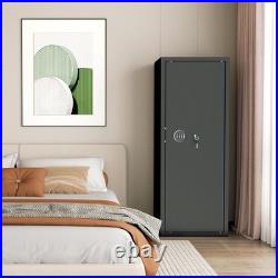 12-15 Gun Safe for Rifles and Pistols, Quick Release Fireproof Gun Safe NEW