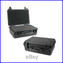 18 Tactical Hard Shell Gun Case Weatherproof Carry Box for Handgun Pistol Ammo