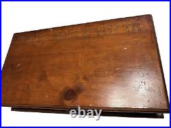 1976 44 magnum Wooden Hand Made Box Container Presentation Case Custom