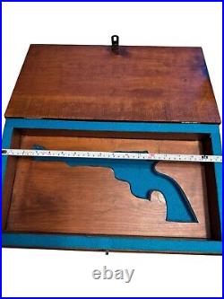 1976 44 magnum Wooden Hand Made Box Container Presentation Case Custom