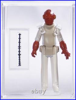 1982 Kenner Star Wars Admiral Ackbar Painted Hands CAS 88.6 Not AFA