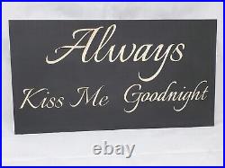19 Always Kiss Me Goodnight Gun Concealment Cabinet Hidden Storage Handgun Safe