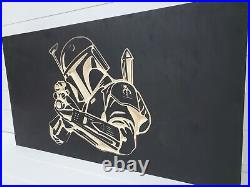 19 Boba Fett Star Wars gun storage safe concealment cabinet handgun case