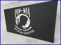 19 POW MIA Flag handgun concealment cabinet hidden gun storage safe