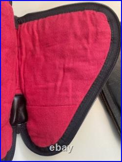 2 Vintage Browning Pistol Cases both 10