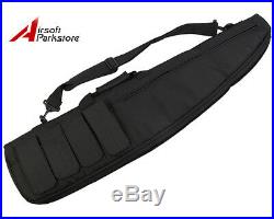 37 Tactical Military Hunting AEG Rifle Gun Carrying Case Hand Bag Pouch Black