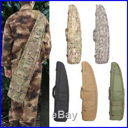 38'' Tactical Heavy Duty Sniper Gun Bag Case Hand Shoulder Carrying Bag Tan