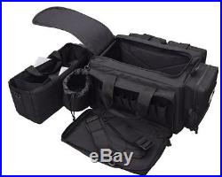 3S Tactical Pistol Range Bag 24 with 5 Pockets & Strap Bag-Range-Pistol-Blk