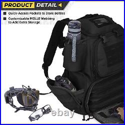 G4Free Concealed Carry Sling Backpack – Handgun Pistol Storage, Shooting Range Bag, EDC, 10L, 600D Polyester
