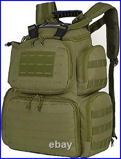 3 Pistol Soft Case Shooting Range Bag Firearm Handgun Storage Tactical Backpack