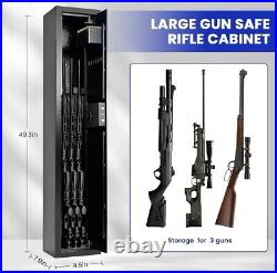 3 Rifle Gun Safe, Password Quick Access