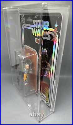 40th ESB Star Wars Black Series Exclusive Boba Fett Foil Kenner in Acrylic Case