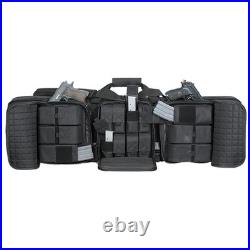 42 Deluxe Padded Weapons Case Black