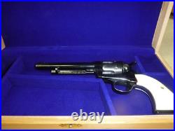 #4 PRESENTATION Gun Display Case LARGE Oak Handgun S/A Revolver Box #4 PRESENTATION Gun Display Case LARGE Oak Handgun S/A Revolver Box