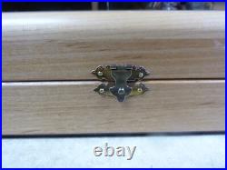#4 PRESENTATION Gun Display Case LARGE Oak Handgun S/A Revolver Box #4 PRESENTATION Gun Display Case LARGE Oak Handgun S/A Revolver Box