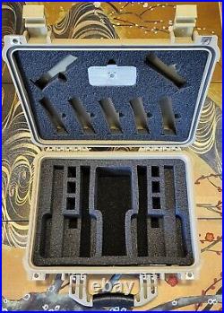 4 Pistol 15 Magazine Range Case Laser Cut Custom Made Range Bag Storage