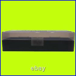 50 x BERRY'S PLASTIC AMMO BOX, SMOKE/BLACK 50 Round 45/40/10MM FULL CASE