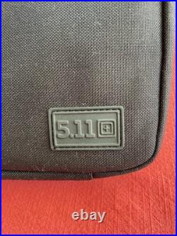 5.11 Tactical Black Pistol Range Bag With Magazine Pouch Lot Of 4