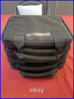 5.11 Tactical Black Pistol Range Bag With Magazine Pouch Lot Of 4