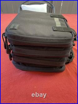 5.11 Tactical Black Pistol Range Bag With Magazine Pouch Lot Of 4