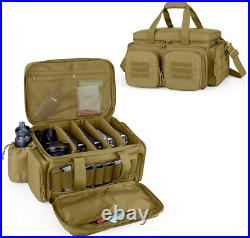 5 Gun Pistol Soft Case Tactical Shooting Range Bag Firearm Handgun Ammo Storage