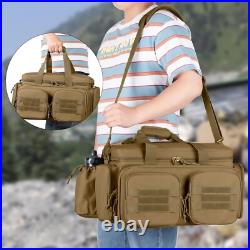 5 Gun Pistol Soft Case Tactical Shooting Range Bag Firearm Handgun Ammo Storage