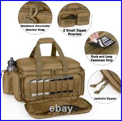 5 Gun Pistol Soft Case Tactical Shooting Range Bag Firearm Handgun Ammo Storage