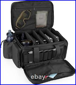5 Gun Pistol Soft Case Tactical Shooting Range Bag Firearm Handgun Ammo Storage