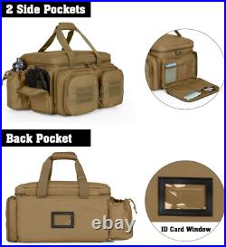 5 Gun Pistol Soft Case Tactical Shooting Range Bag Firearm Handgun Ammo Storage