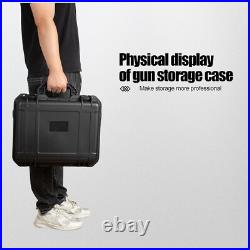5 Pistol & 14 Magazine Case TSA Approved Pistol Case Hard Shell Waterproof with 5 Pistol & 14 Magazine Case TSA Approved Pistol Case Hard Shell Waterproof with