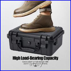 5 Pistol & 14 Magazine Case TSA Approved Pistol Case Hard Shell Waterproof with 5 Pistol & 14 Magazine Case TSA Approved Pistol Case Hard Shell Waterproof with