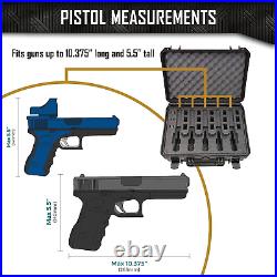 5 Pistol 18 18 Inches x 14 x 7 Inches, Black Case & Foam