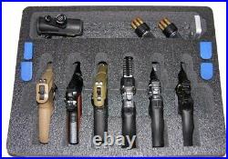 6 Large Revolver pistol handgun gun foam insert kit fits your Pelican 1550 case
