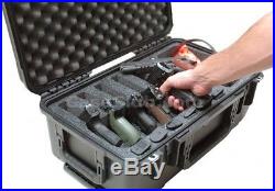 6 Pistol Case 100% Waterproof Dust Proof Military Grade Polyethylene Silica Gel