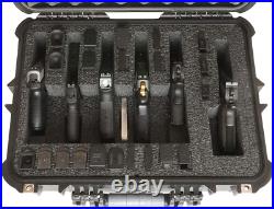 6 Pistol and 21 Magazine Pre-Cut Heavy Duty Waterproof Case with Included Sil 6 Pistol and 21 Magazine Pre-Cut Heavy Duty Waterproof Case with Included Sil