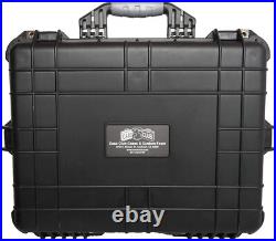 6 Pistol and 21 Magazine Pre-Cut Heavy Duty Waterproof Case with Included Sil 6 Pistol and 21 Magazine Pre-Cut Heavy Duty Waterproof Case with Included Sil