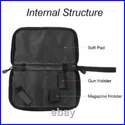 9 Pack Tactical Handbag Pistol Pouch Holder Handgun Magazine Pouches Carrier Bag