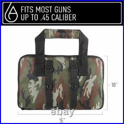 ABSORBITS 2.0 Tactical Firearm and Pistol Case for Dry Storage of Handguns