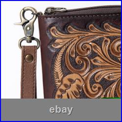 AD American Darling ADGC101 Gun Case Hand Tooled Genuine Leather Women Bag