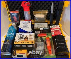 APACHE 4800 Weatherproof Protective Case WITH EMERGENCY SURVIVAL GEAR PREPPER