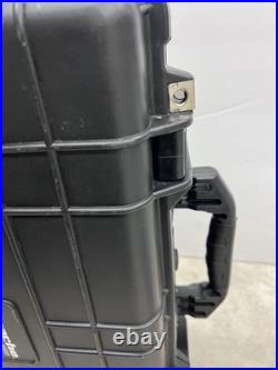 APACHE 5800 Weatherproof Protective Rolling Carry-On Case, Black 64819