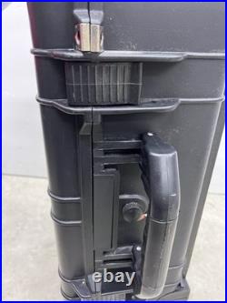 APACHE 5800 Weatherproof Protective Rolling Carry-On Case, Black 64819