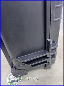 APACHE 5800 Weatherproof Protective Rolling Carry-On Case, Black 64819