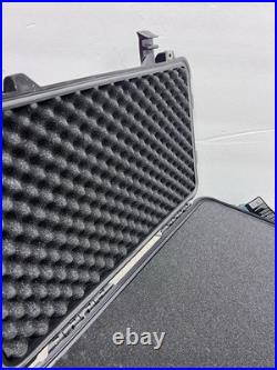 APACHE 5800 Weatherproof Protective Rolling Carry-On Case, Black 64819