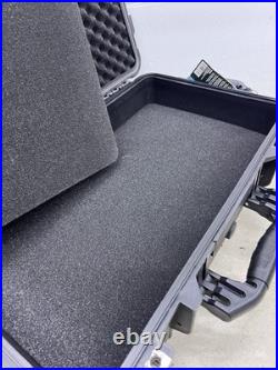 APACHE 5800 Weatherproof Protective Rolling Carry-On Case, Black 64819