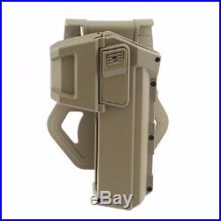 Adjustable Movable Right Hand Gun Holster Pistol Case Pouch for G17-G19 Airsoft